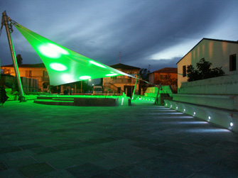 Piazza Goro - Luce Verde